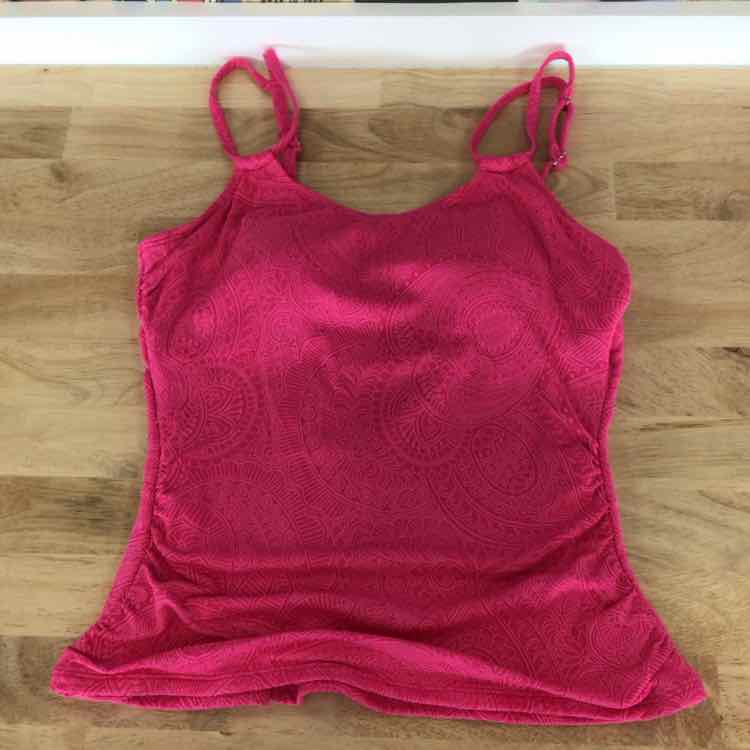 Swim Solutions Women's Paisley-Print Tunnel Tankini Top