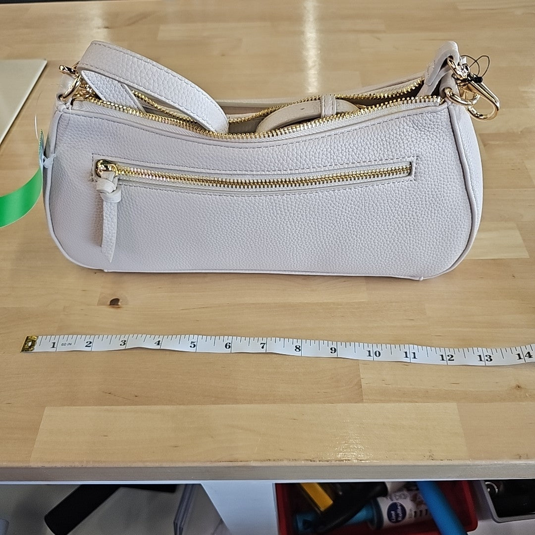 On 34th Jynna Medium Solid Shoulder Bag - Alabaster