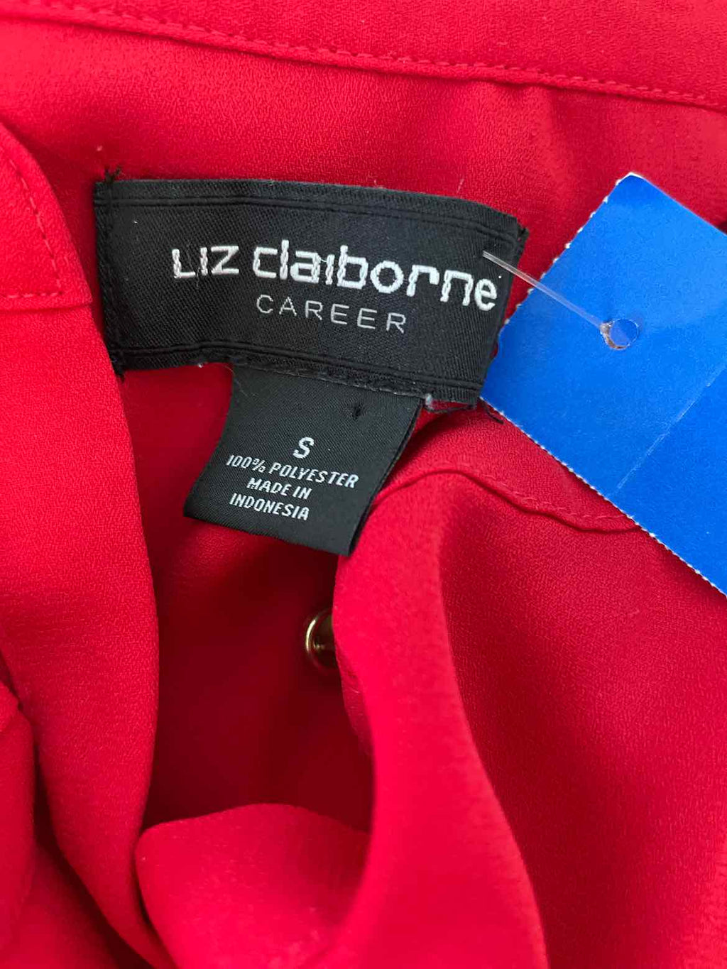 Liz Claiborne Size S Red Sleeveless