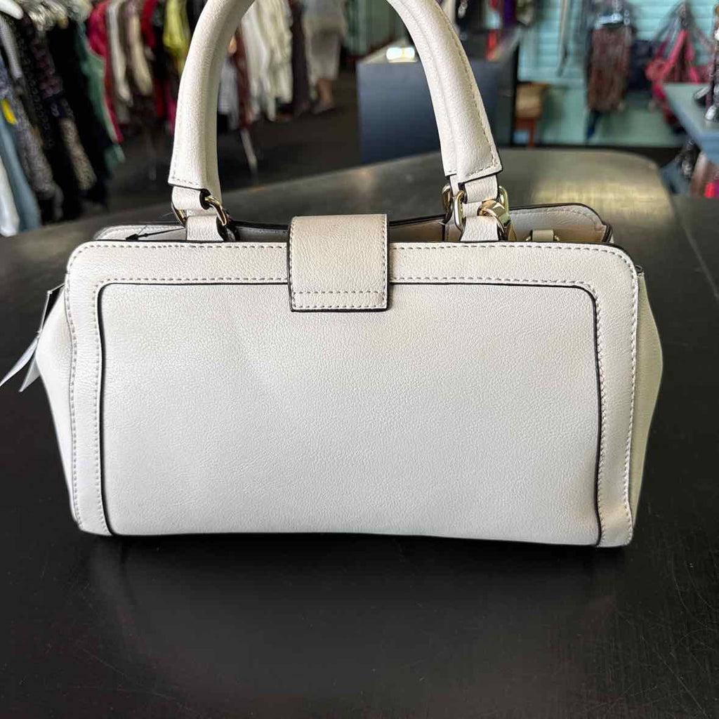 Nine West Mylah Medium Satchel - Milk