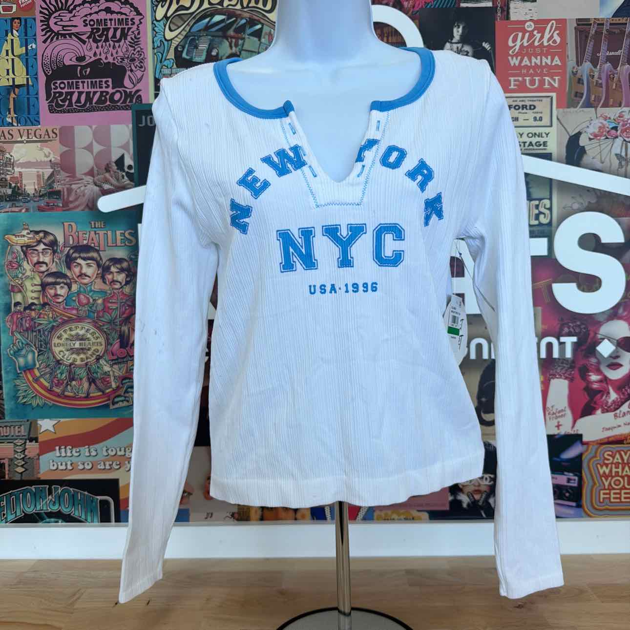 Planet Heart Size L Seamless Graphic Long Sleeve