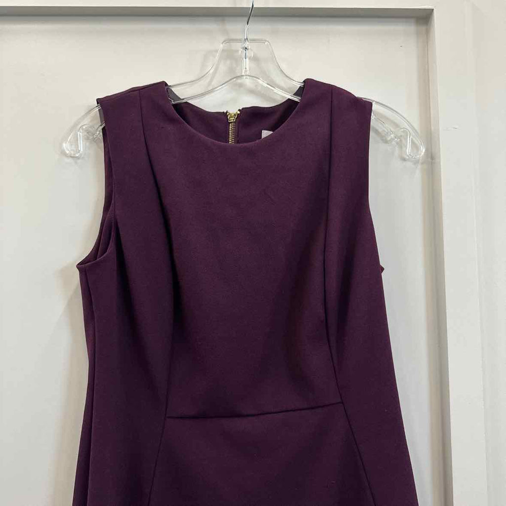 Calvin Klein Size 6 Purple Dress