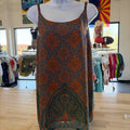 Cabi Size S Gray & Orange Preloved Tank