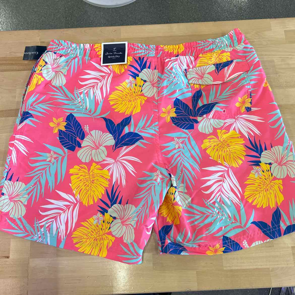 Club Room Size XL Pink MENS Swimwear