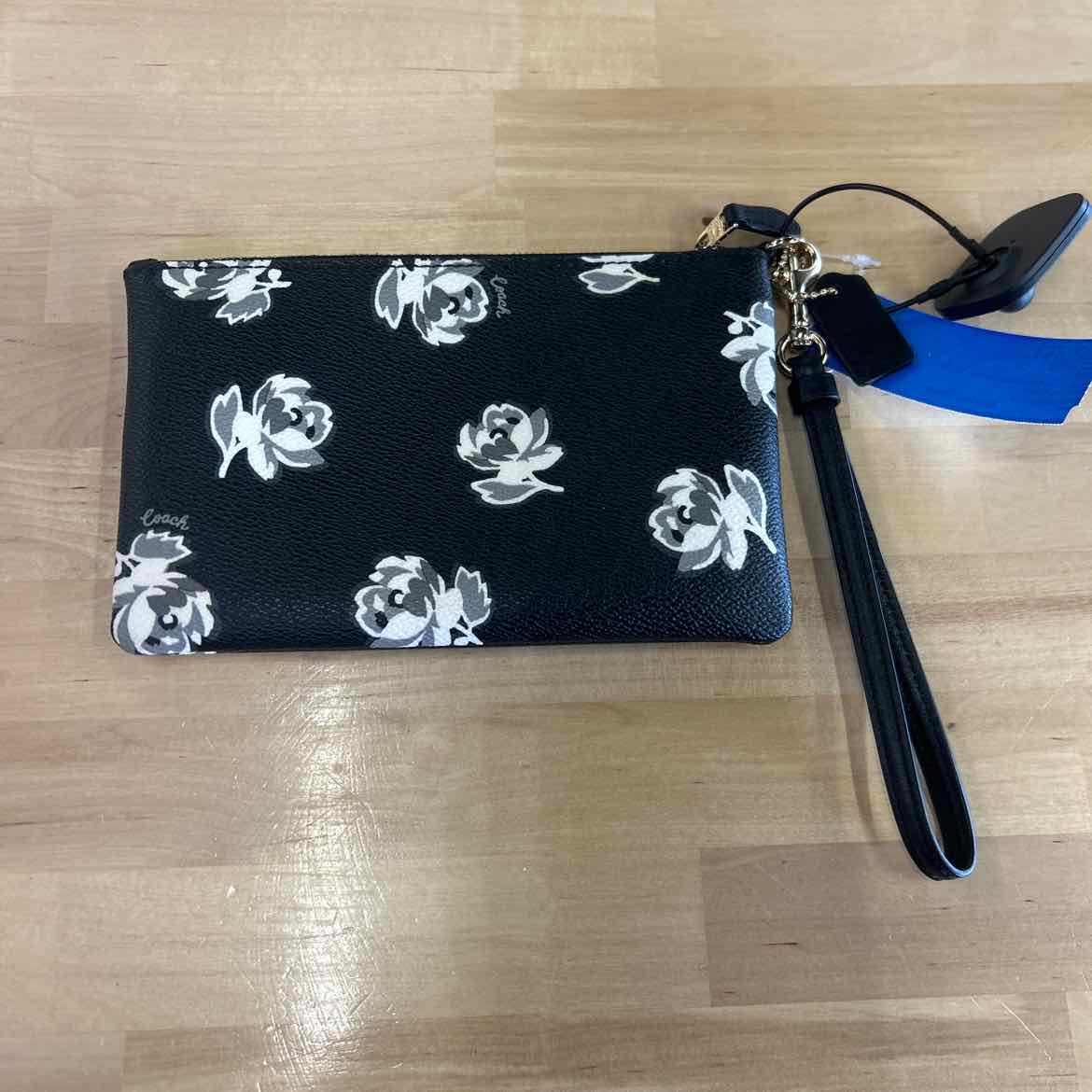 Coach Black Wristlet