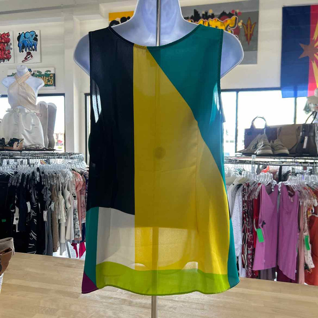 Worthington Size M Multi - Fall Preloved Tank