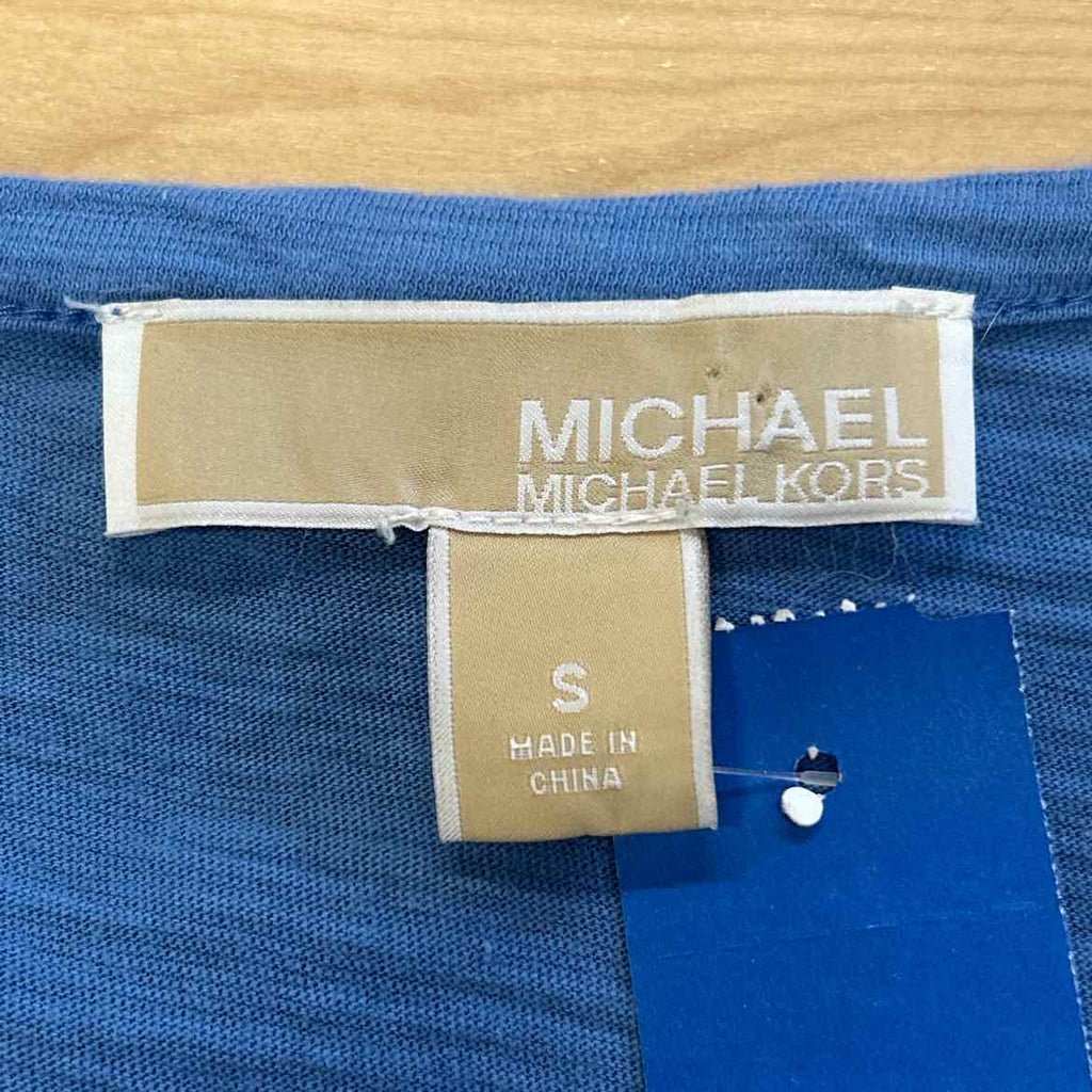 Michael Kors Size S Blue Preloved T-Shirt SS