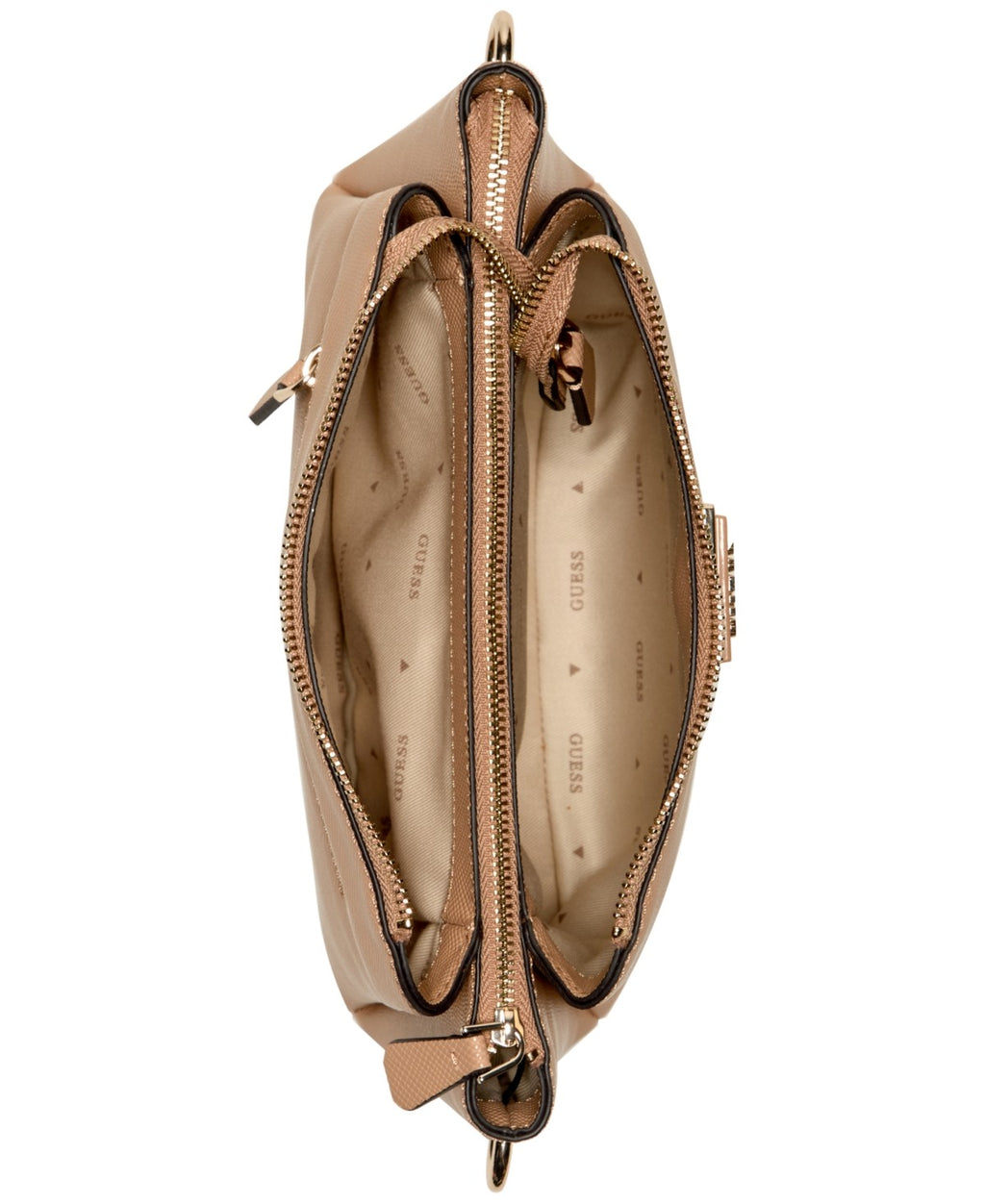 GUESS Noelle Small Triple Compartmen Beige NO SIZE