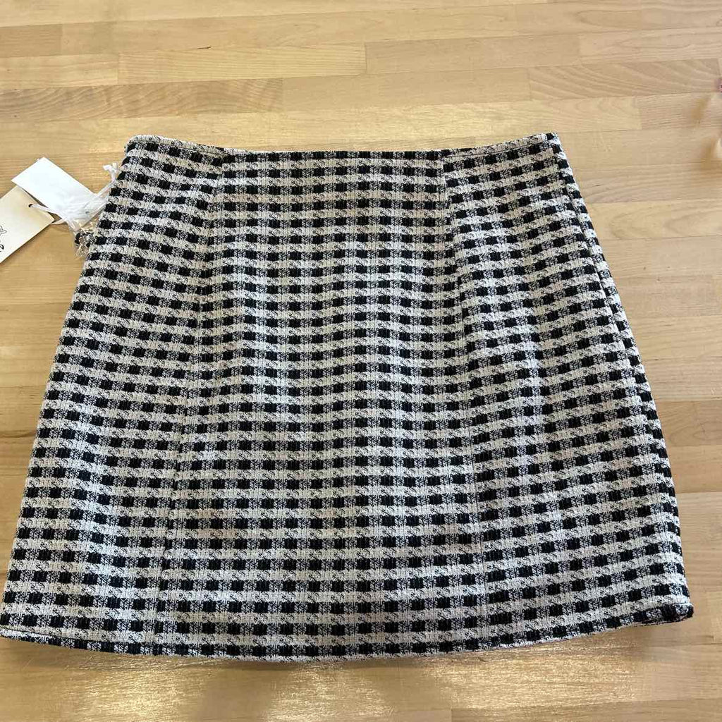 CeCe Women's Button-Front Knit Mini Skirt