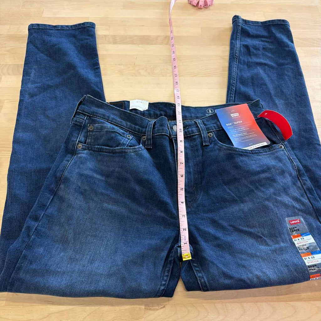 Levi's Men's 502Taper Fit All Seasons Tech Jeans - Cholla Subtle