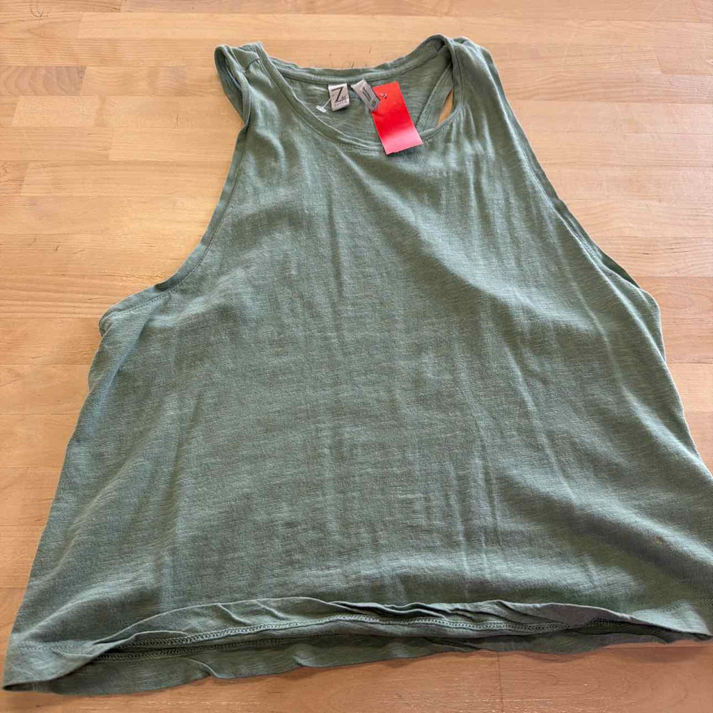 Zella Size XS Green Used Tank