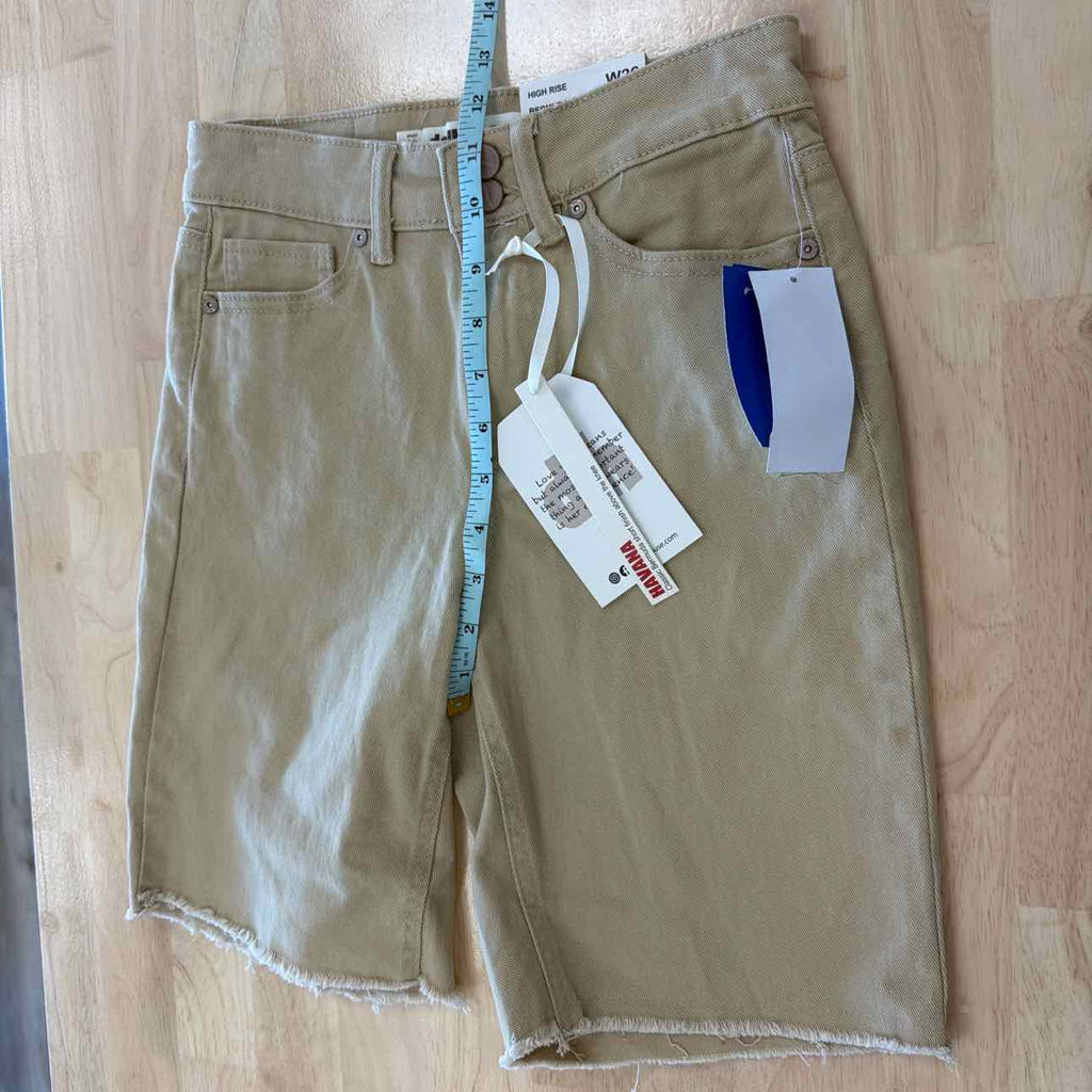 dollhouse Women Size 26 Tan New Shorts