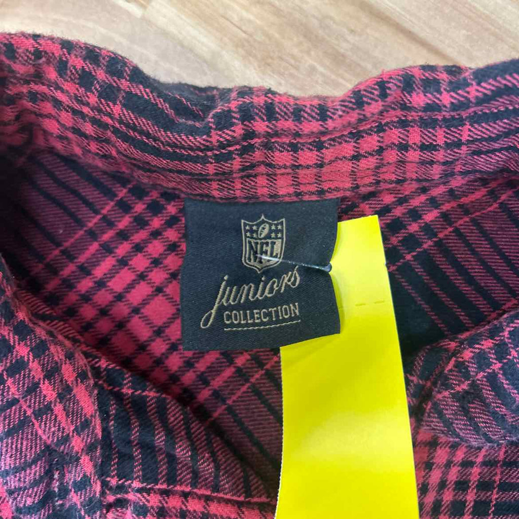 NFL Size S Red Preloved Flannel
