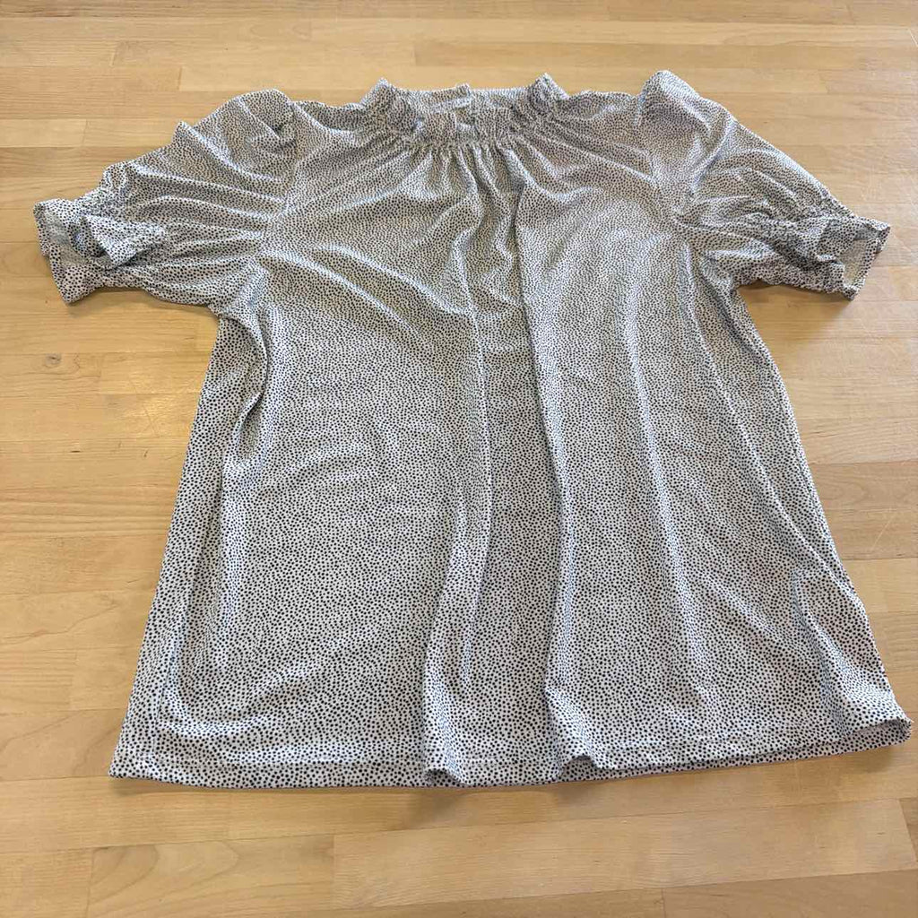 Adrianna Papell Size S Black/White Preloved Blouse