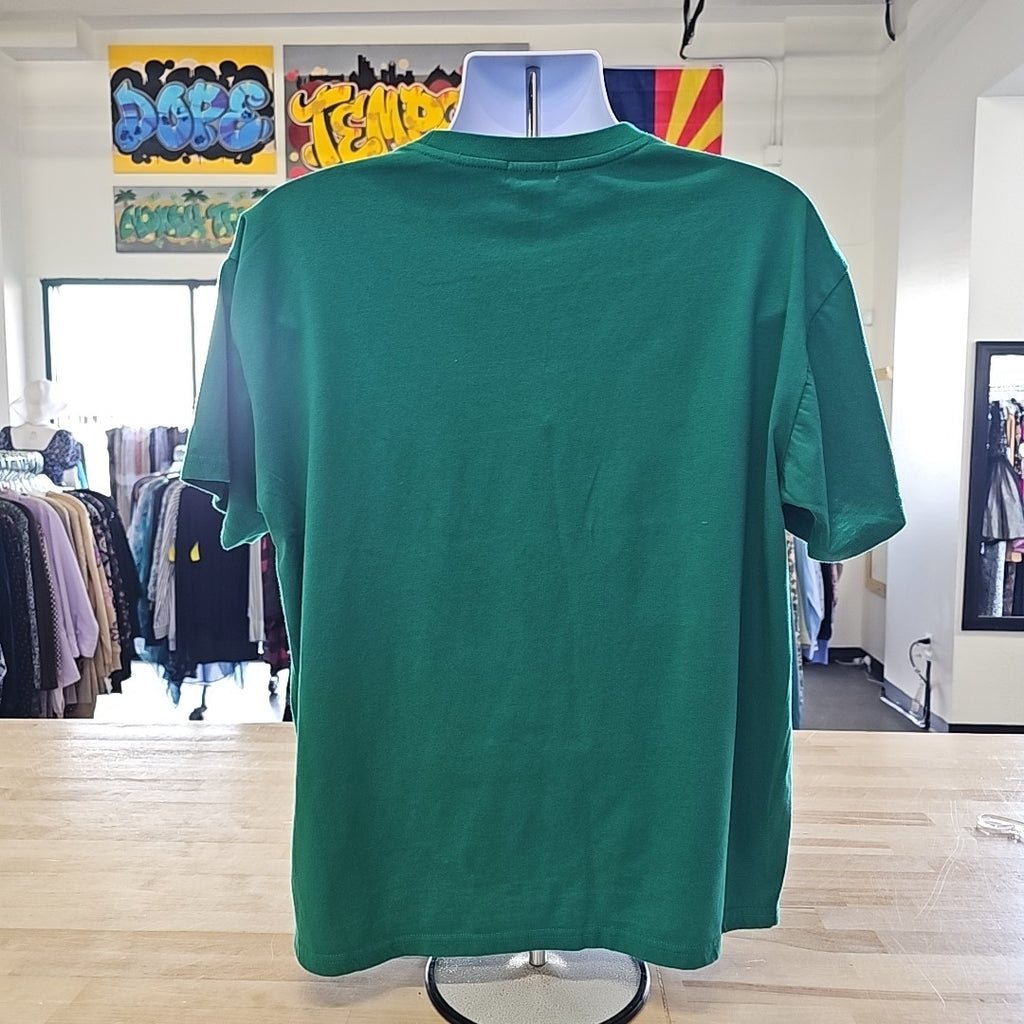 Forever 21 Size L Green Preloved MENS T-shirt
