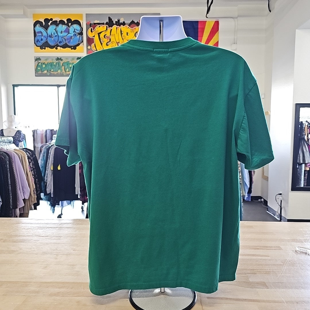 Forever 21 Size L Green Preloved MENS T-shirt