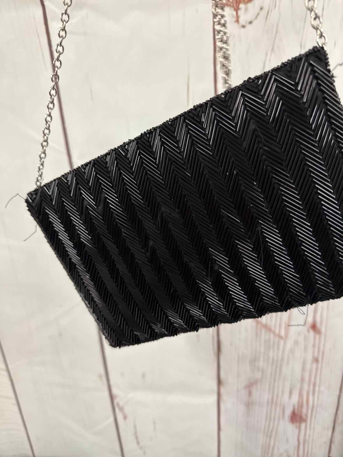 La Regale Womens Cressida Herringbone B Black