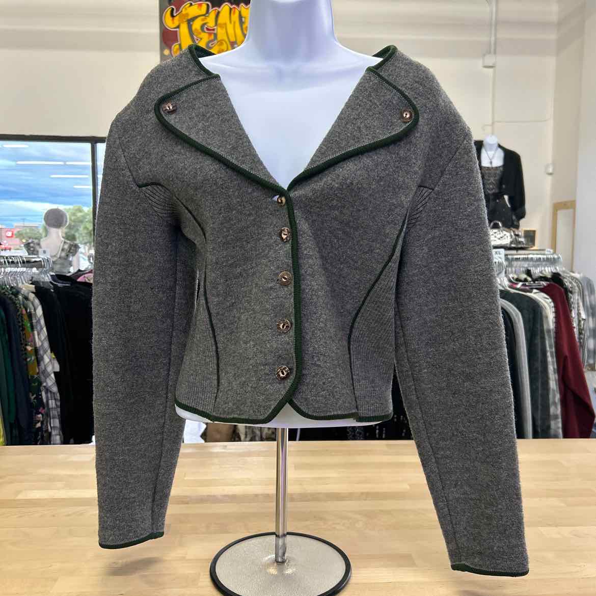 Geiger Size 44 Gray Jacket