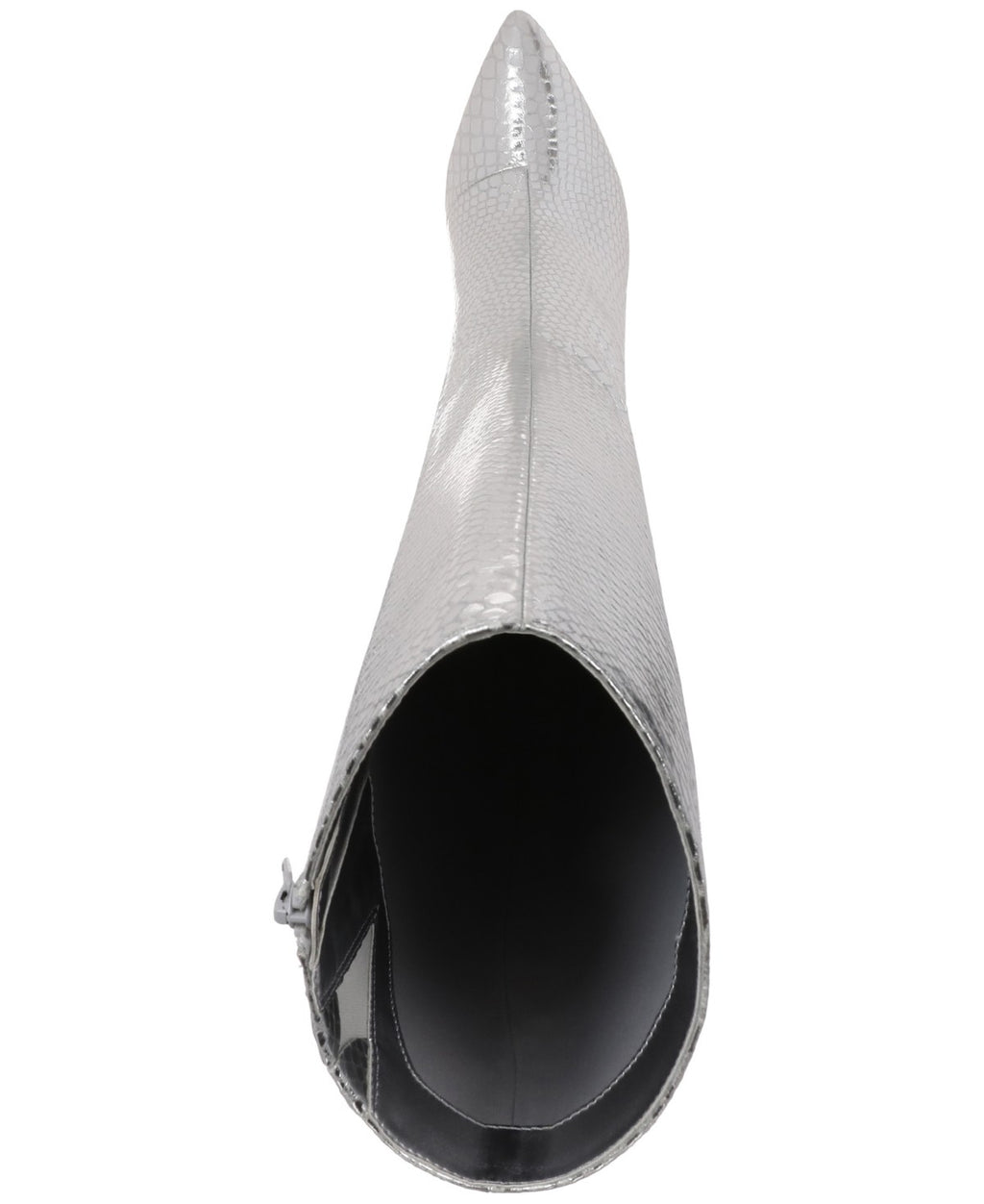 I.N.C. International Concepts Womens Rajel Dress Boots, Reg Silver Snake 7.5M