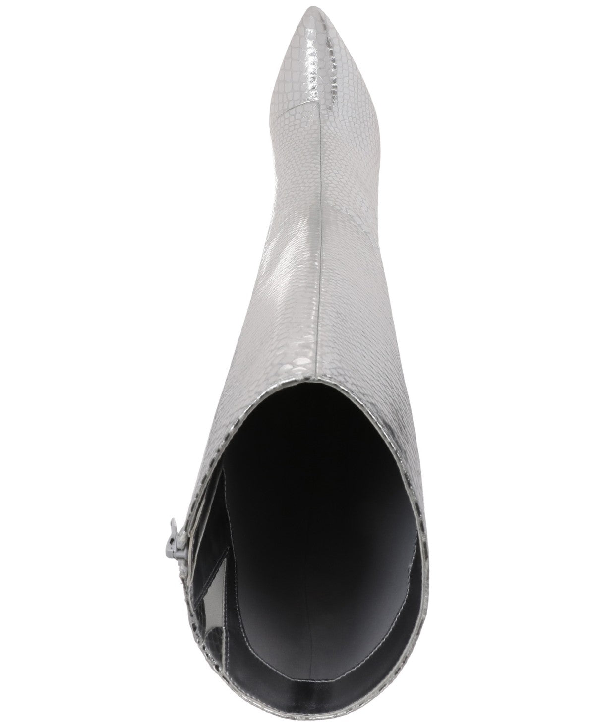 I.N.C. International Concepts Womens Rajel Dress Boots, Reg Silver Snake 7.5M