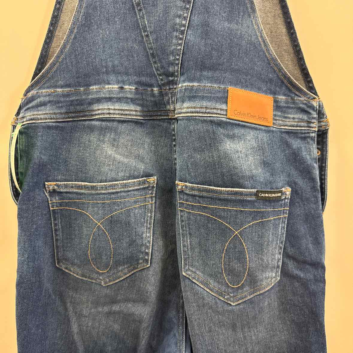 Calvin Klein Size S Blue Overalls
