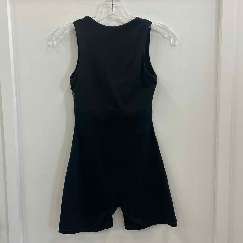Qinsen Size 4 Black Preloved Romper