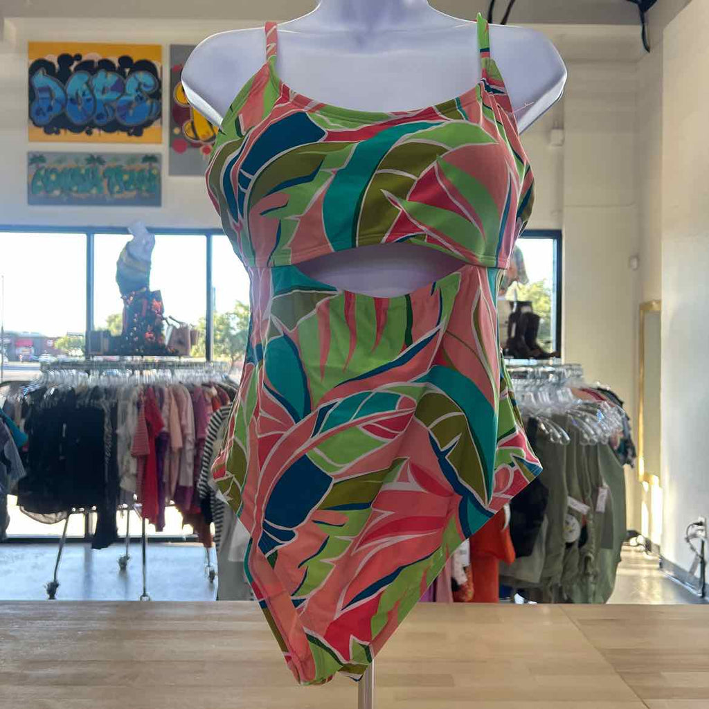 Hurley Size XL Pink Preloved Swimsuit