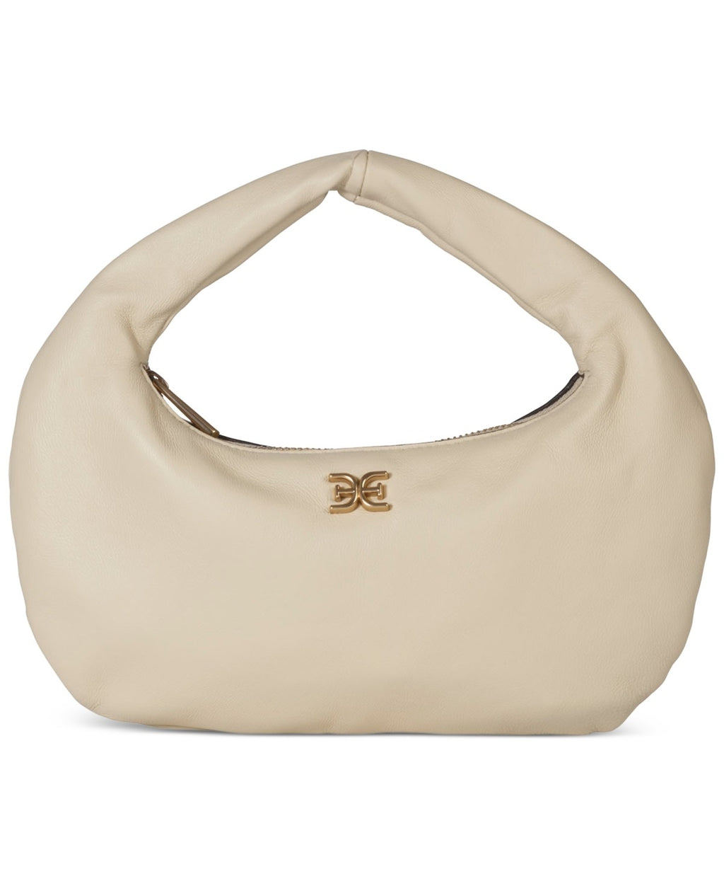 Sam Edelman Michaela Leather Mini Hobo Bag - Cream