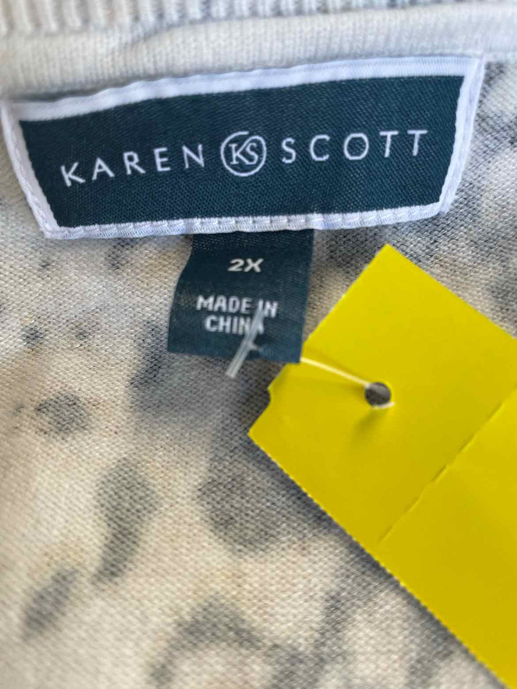 Karen Scott Size 2X Sweater