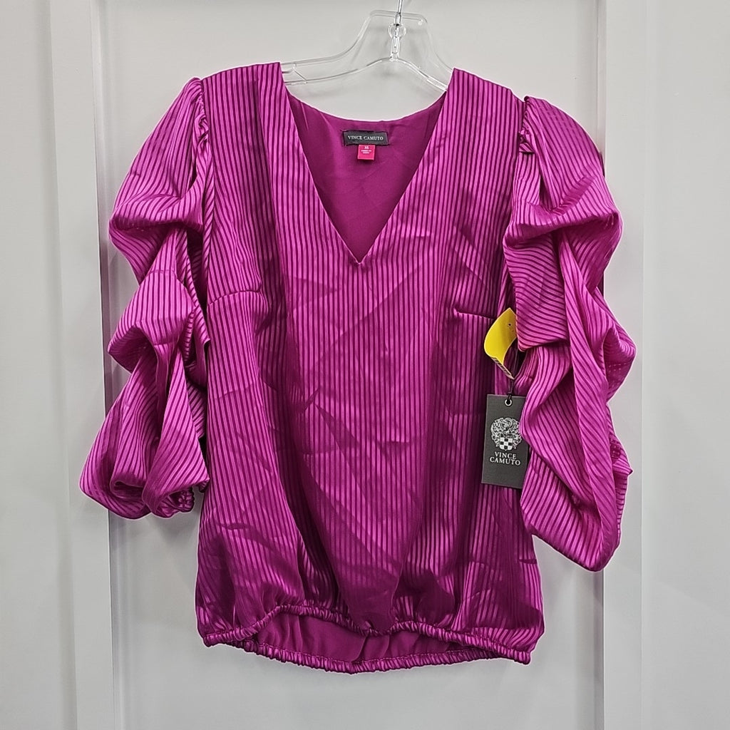 Vince Camuto Size XS Pink Blouse