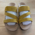 Vionic Size 10 Yellow Rhinestone New Sandals