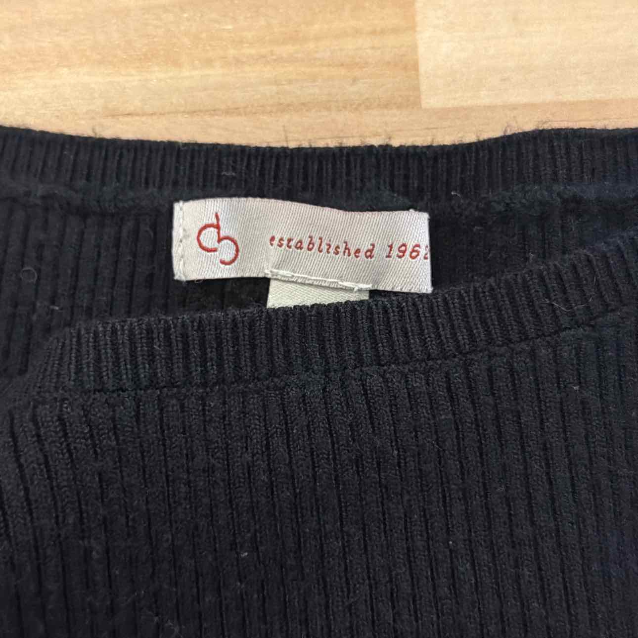 Dressbarn Size XL Black Used Knit Top