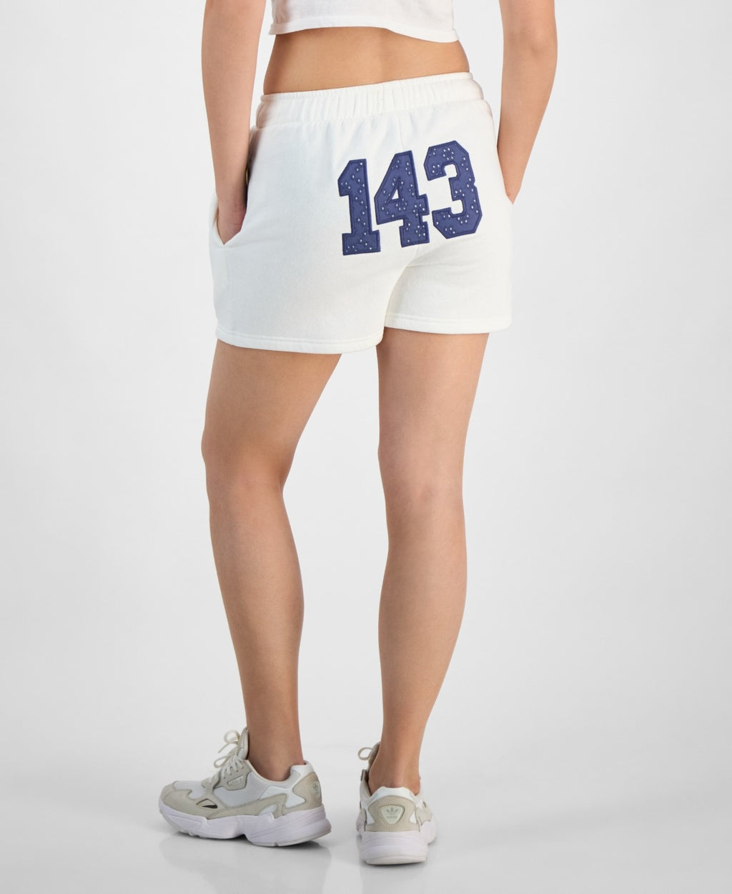 Planet Heart Women Size L White New Shorts