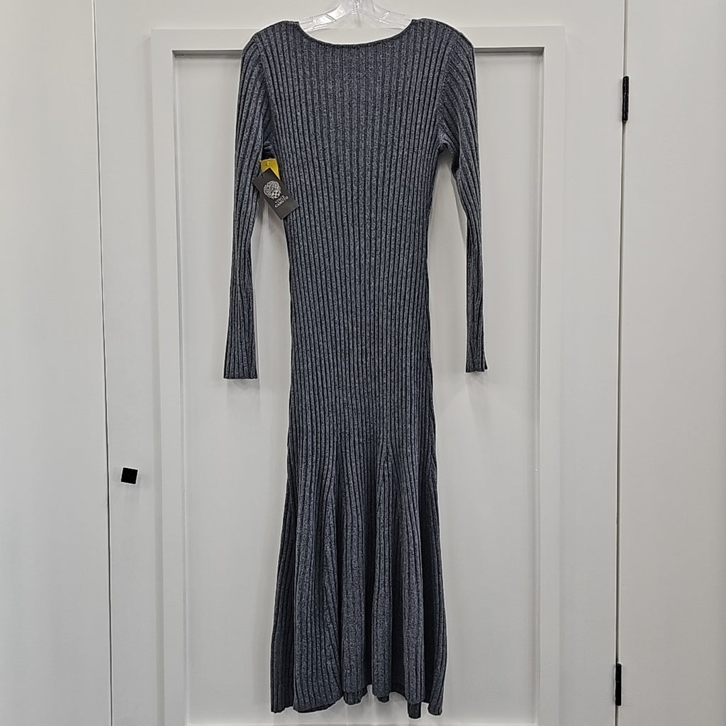 Vince Camuto Size S Gray Knit Dress