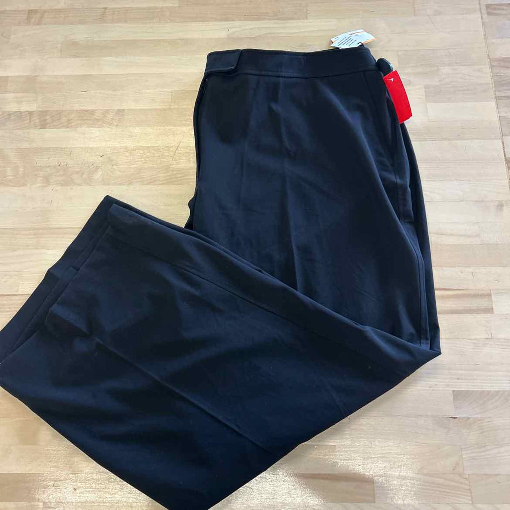 Plus Womens Casual Pull on Wide Leg Pants
