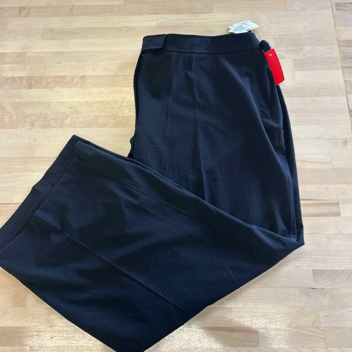 Plus Womens Casual Pull on Wide Leg Pants