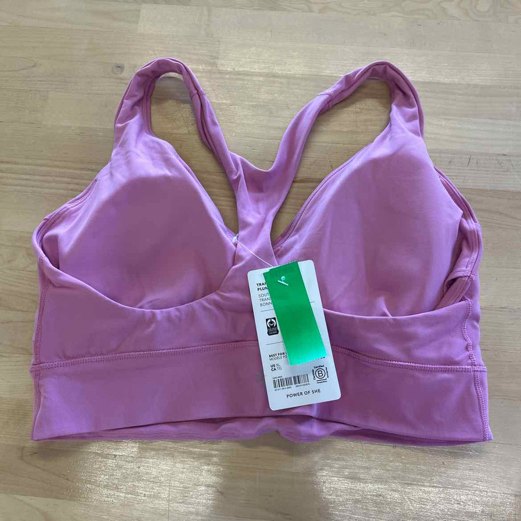 Athleta Size XL Pink Preloved Sports Bra