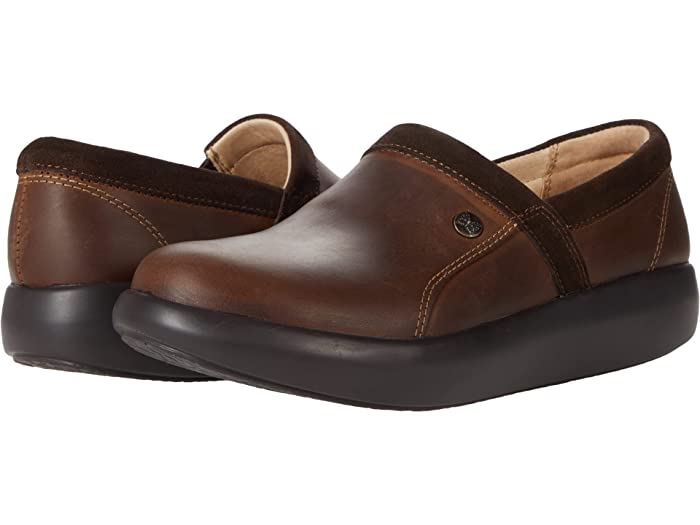 Alegria Size 10.5 Brown Leather New Clogs
