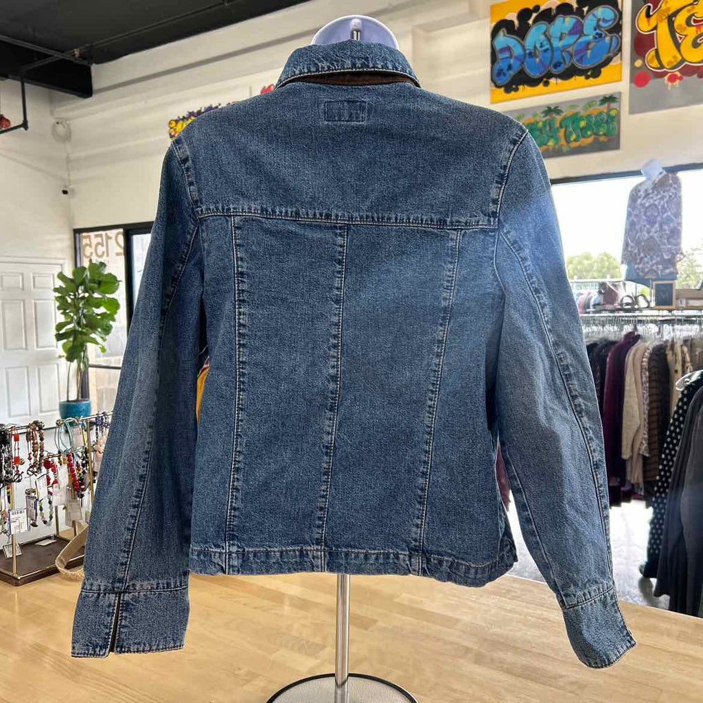 Frenchdressing Size 8 Blue Denim Preloved Jean Jacket