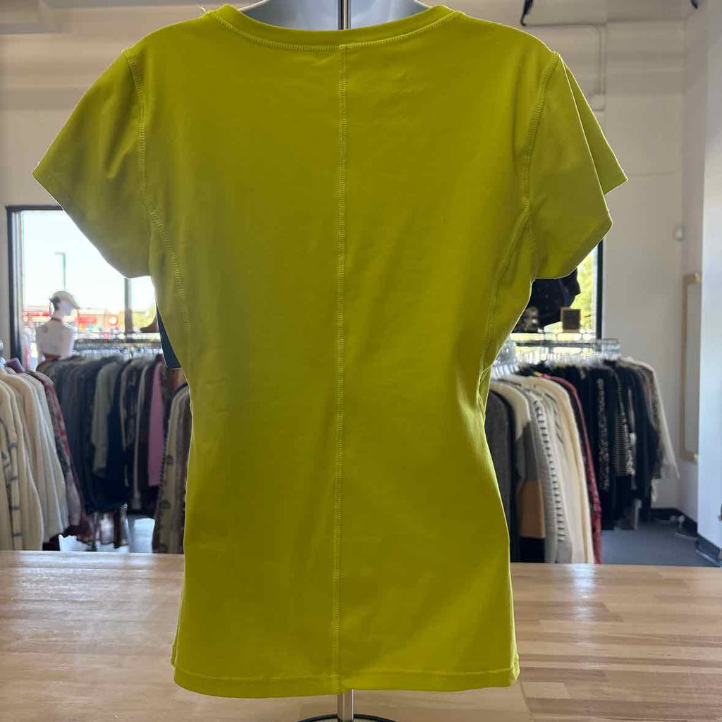 90 degree Size L Green Athletic Tee