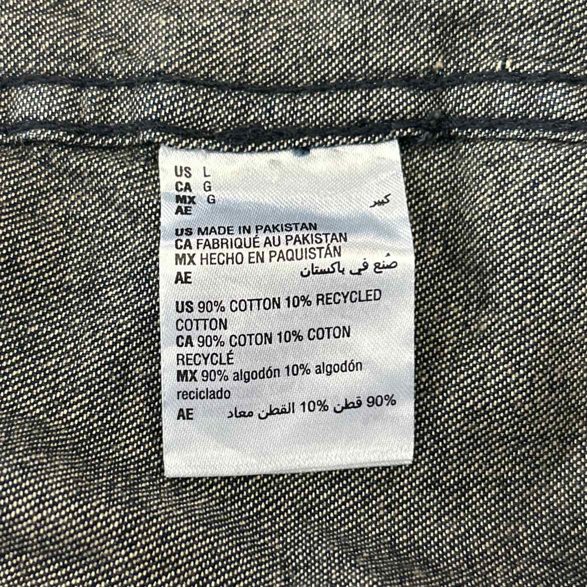 Mode Of One Size L Blue New MENS Long Sleeve Shirt