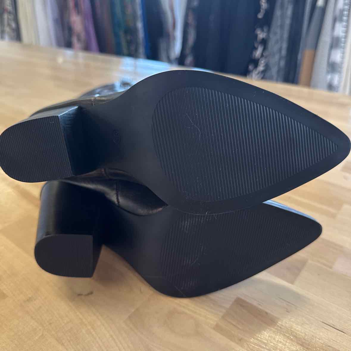 Steve Madden Size 9.5 Brown Leather Cowboy Boots