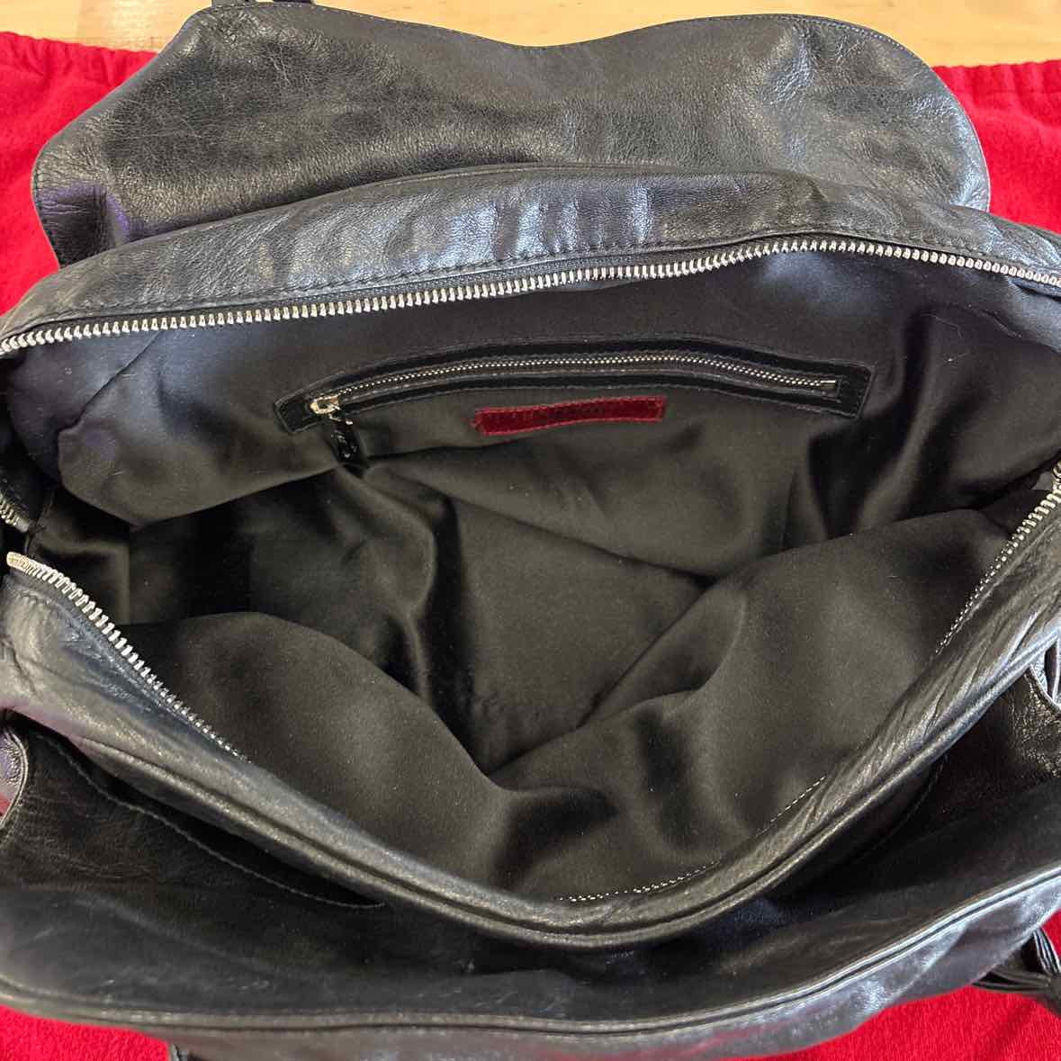 Valentino Black Leather Handbag