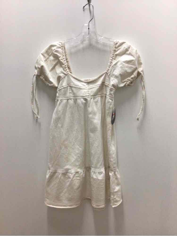 Planet Heart Size XS White Denim New Dress