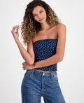Just Polly Size XL Printed Tube Top