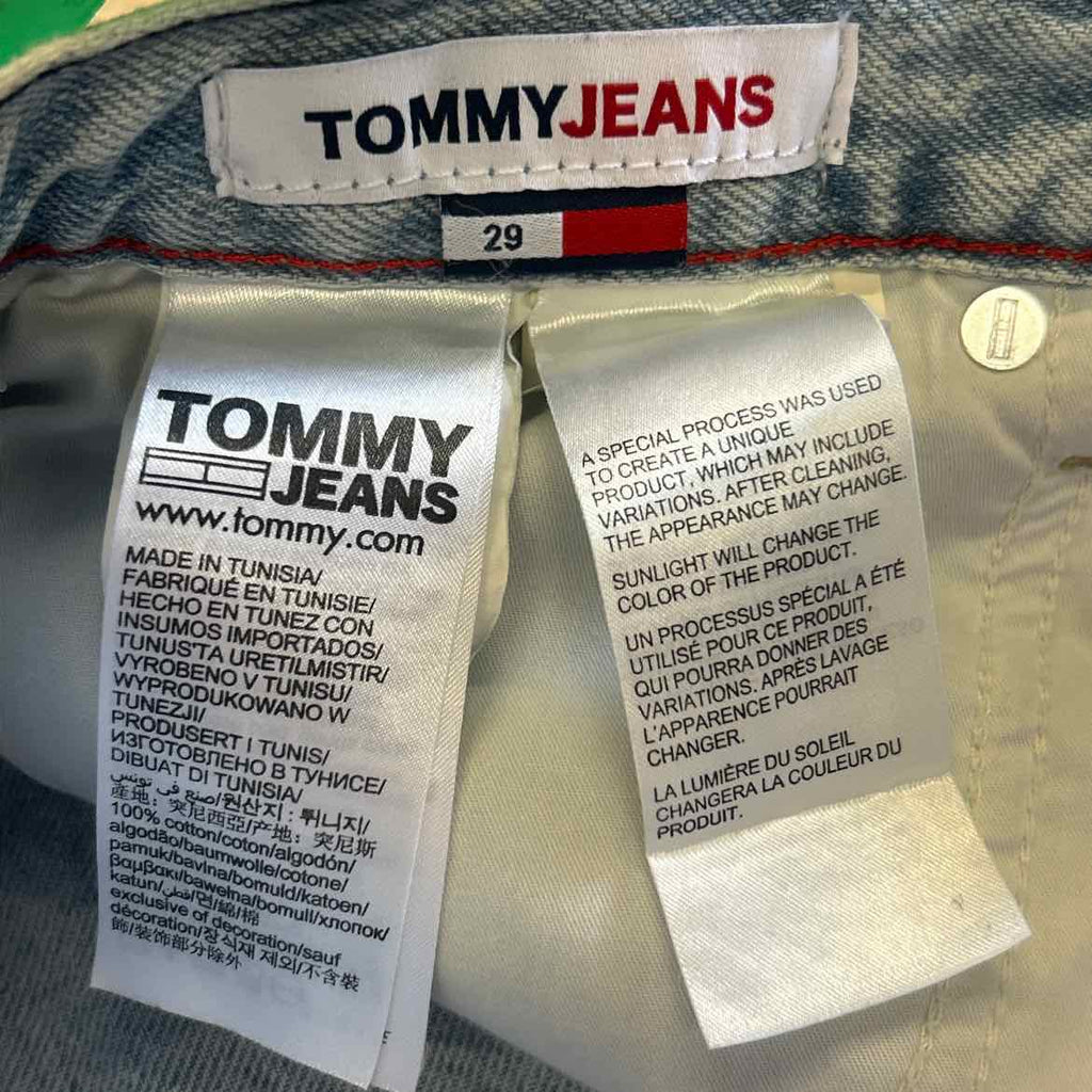 Tommy Hilfiger Women Size 29 Blue Denim Preloved Shorts