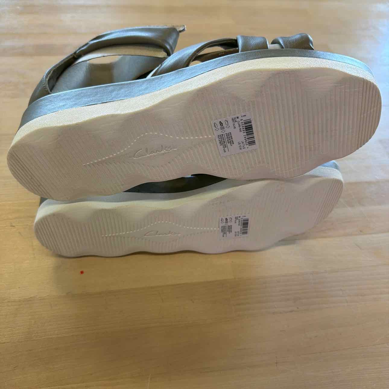 Clarks Women's Collection Clara Rae Wedge Sandals