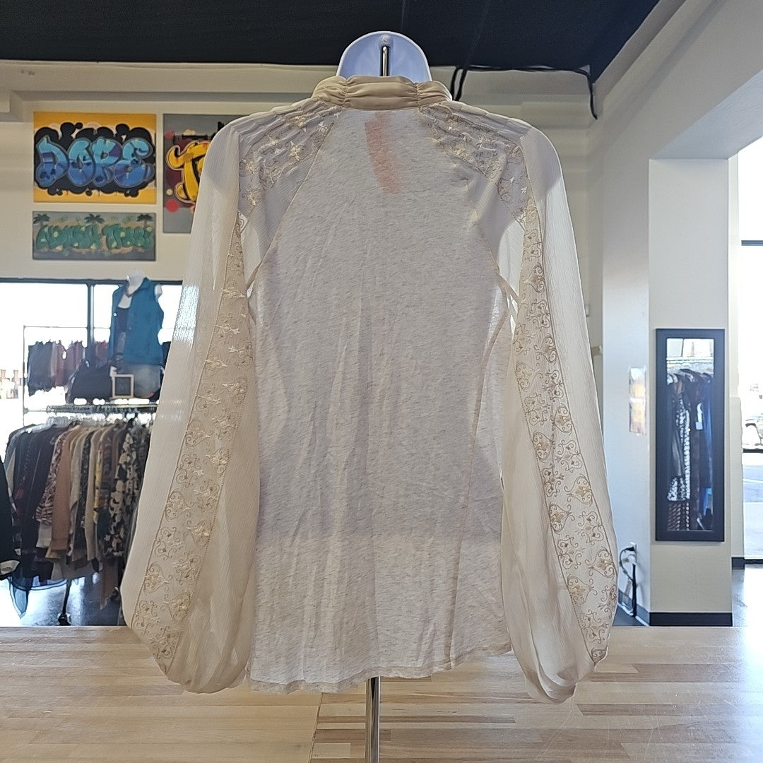 Tiny Size M White Used Blouse
