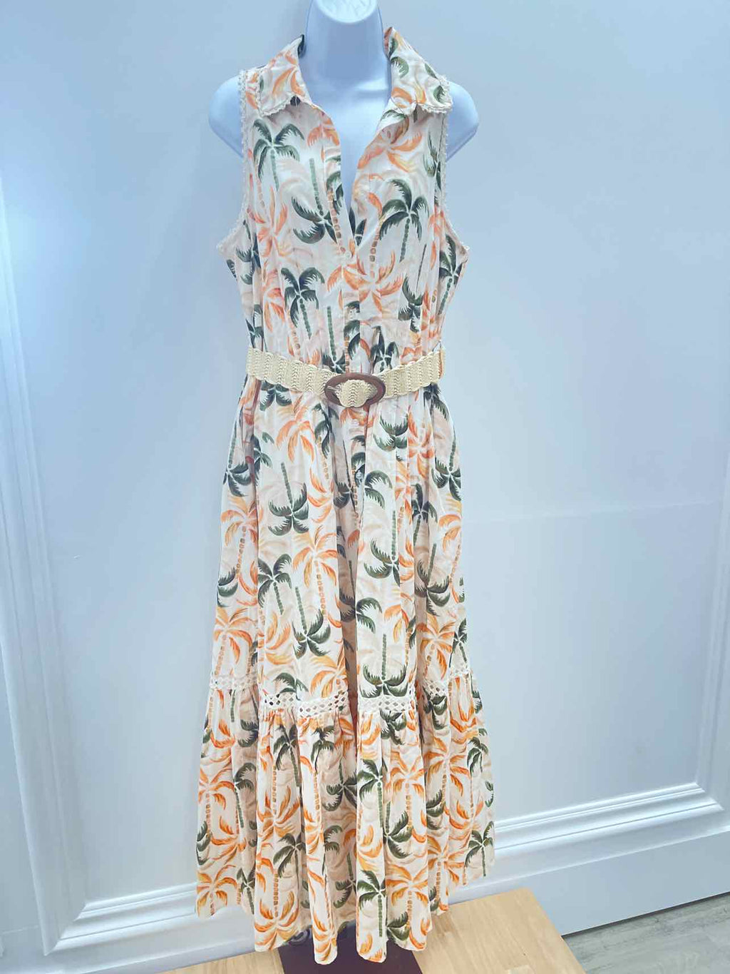 Taylor Womens Maxi Dress 14 Yellow