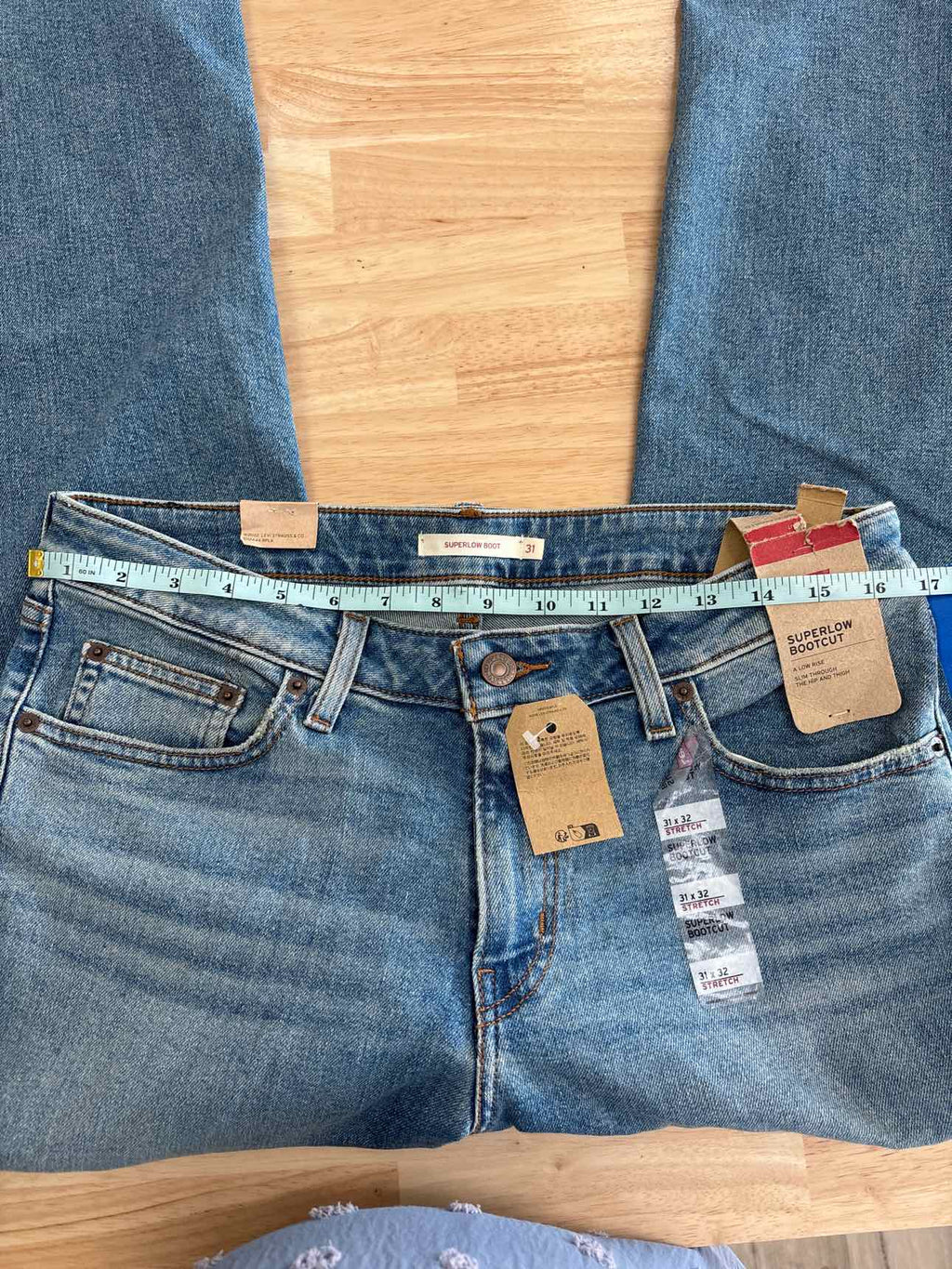 Levi's Size 31 Blue Denim New Jeans